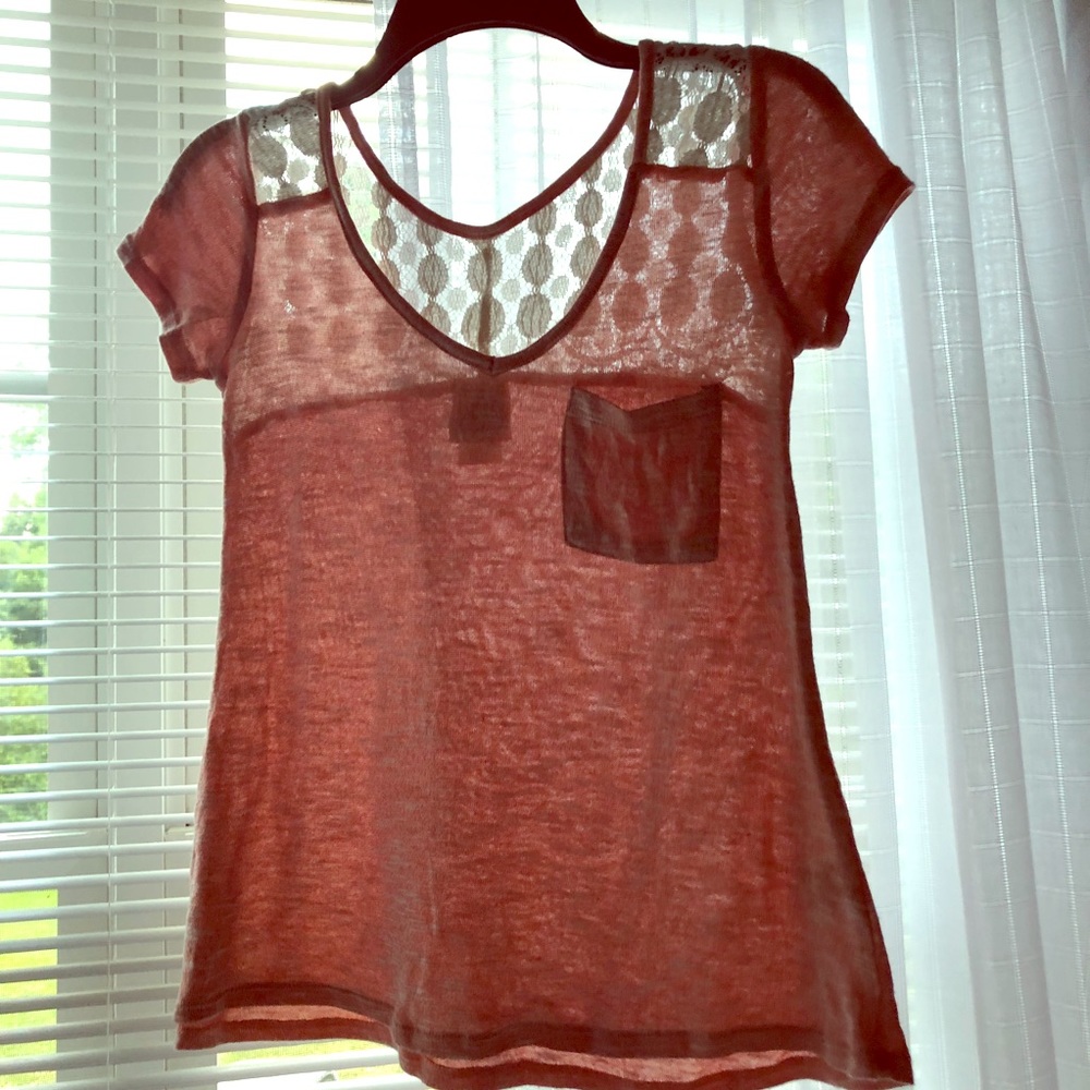Pink top